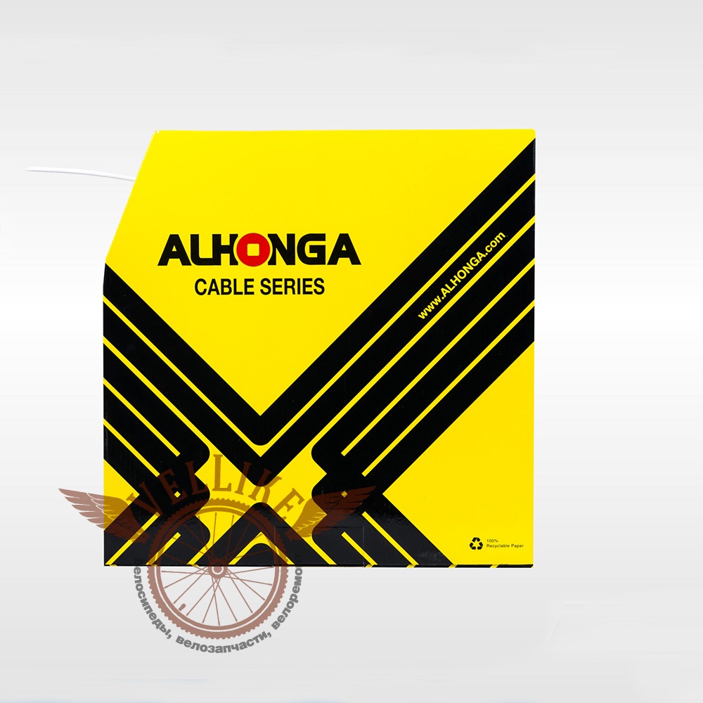 Оплетка тросика переключения скоростей "Alhonga", толщина 4 мм, бухта 50м